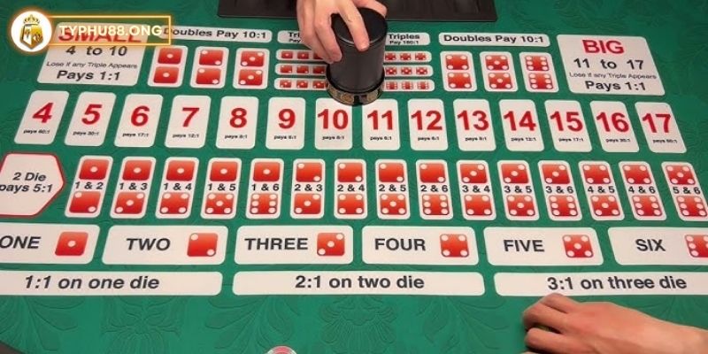 Cách chơi Sicbo cược tổng điểm